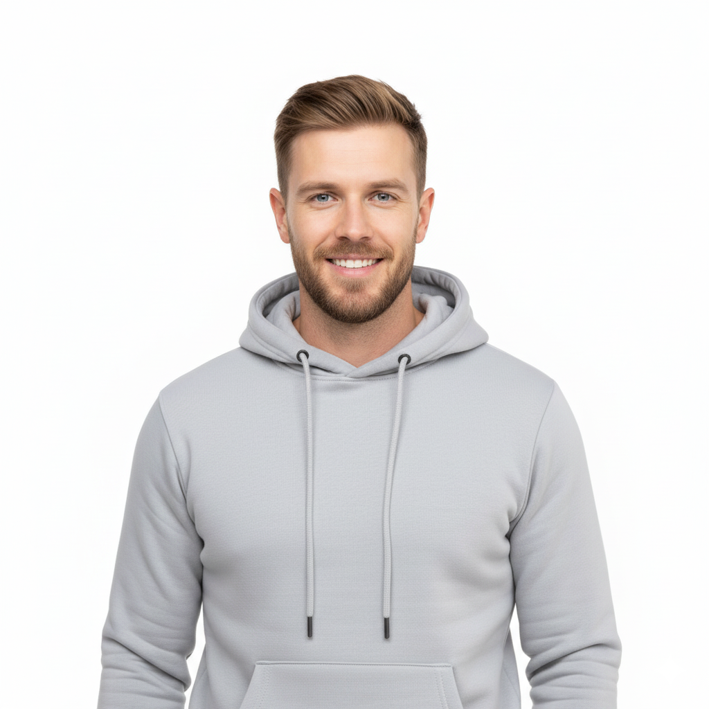 Men's Ultimate Comfort Grey Fleece Tracksuit - Hoodie & Joggers Set