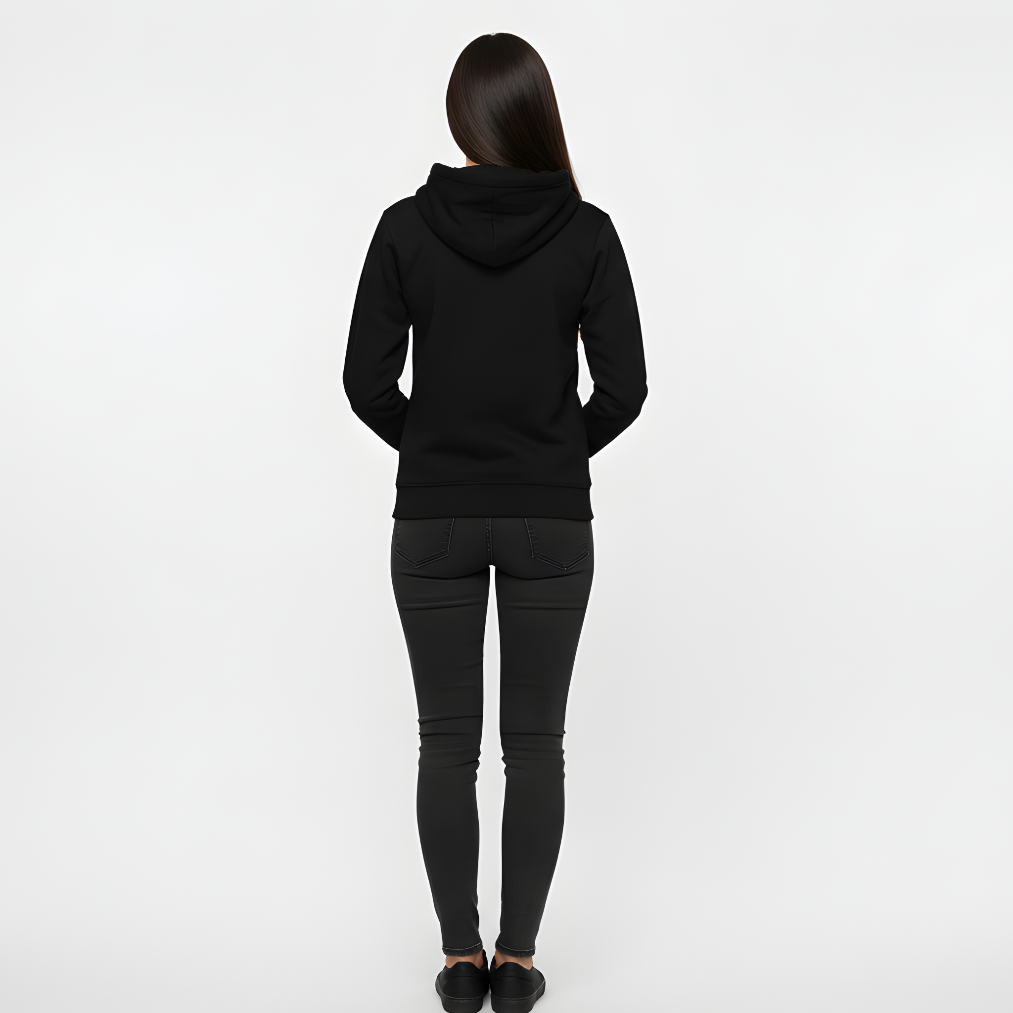 "Haunted Nights London" Halloween Hoodie - Tower Bridge & Big Ben Spooky Black hoodie