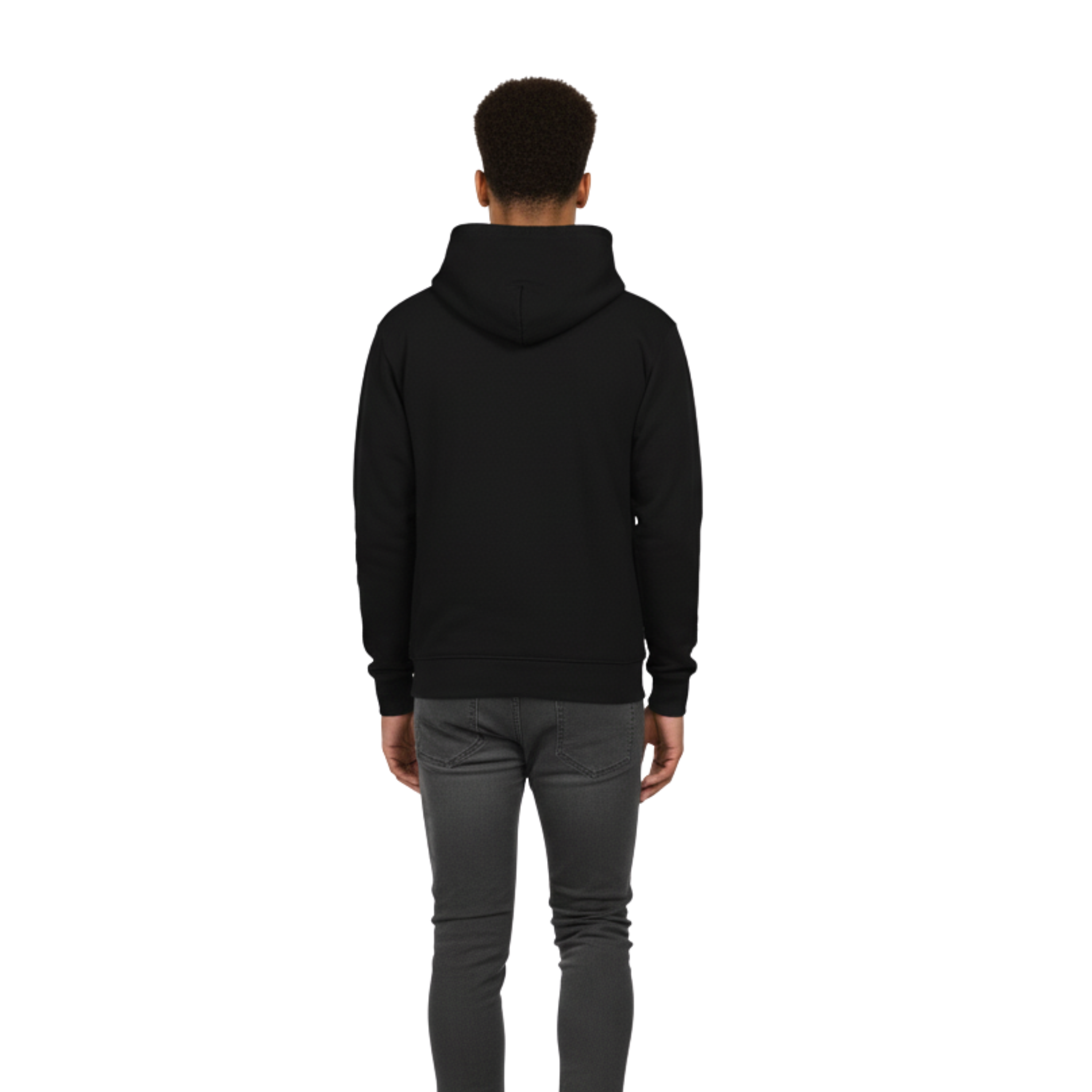 "Never Give Up" Navy Hoodie | No Pain. No Gain. Motivation