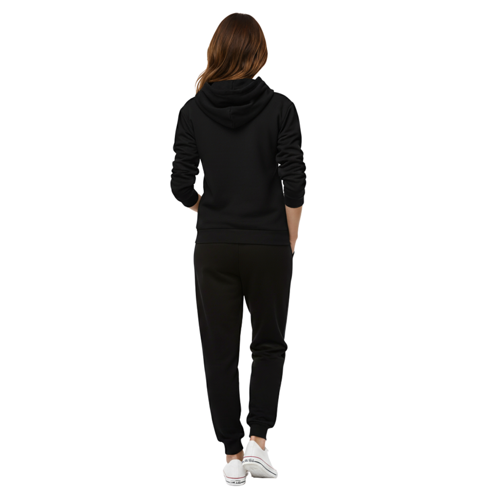 Women's Black "ICON" Statement Hoodie