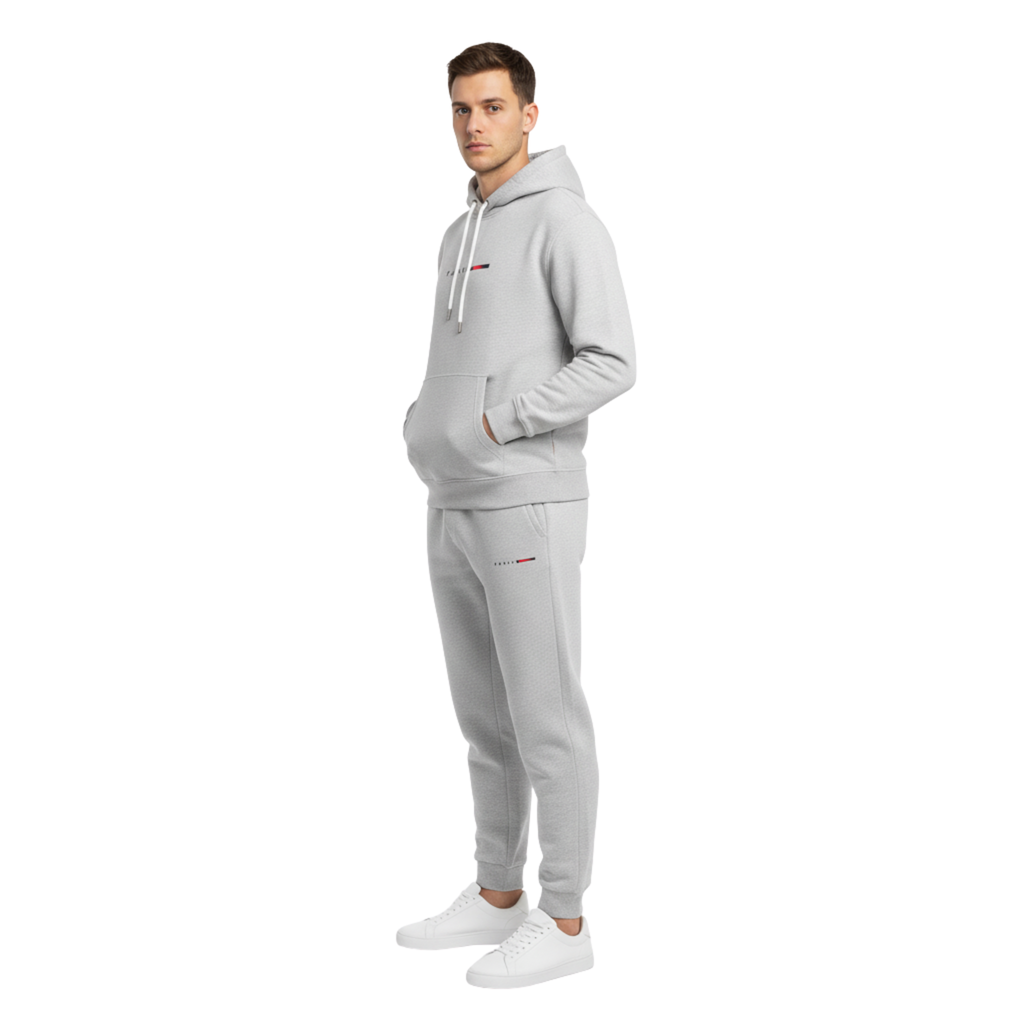 Grey "PARIS" Hoodie & Joggers Set