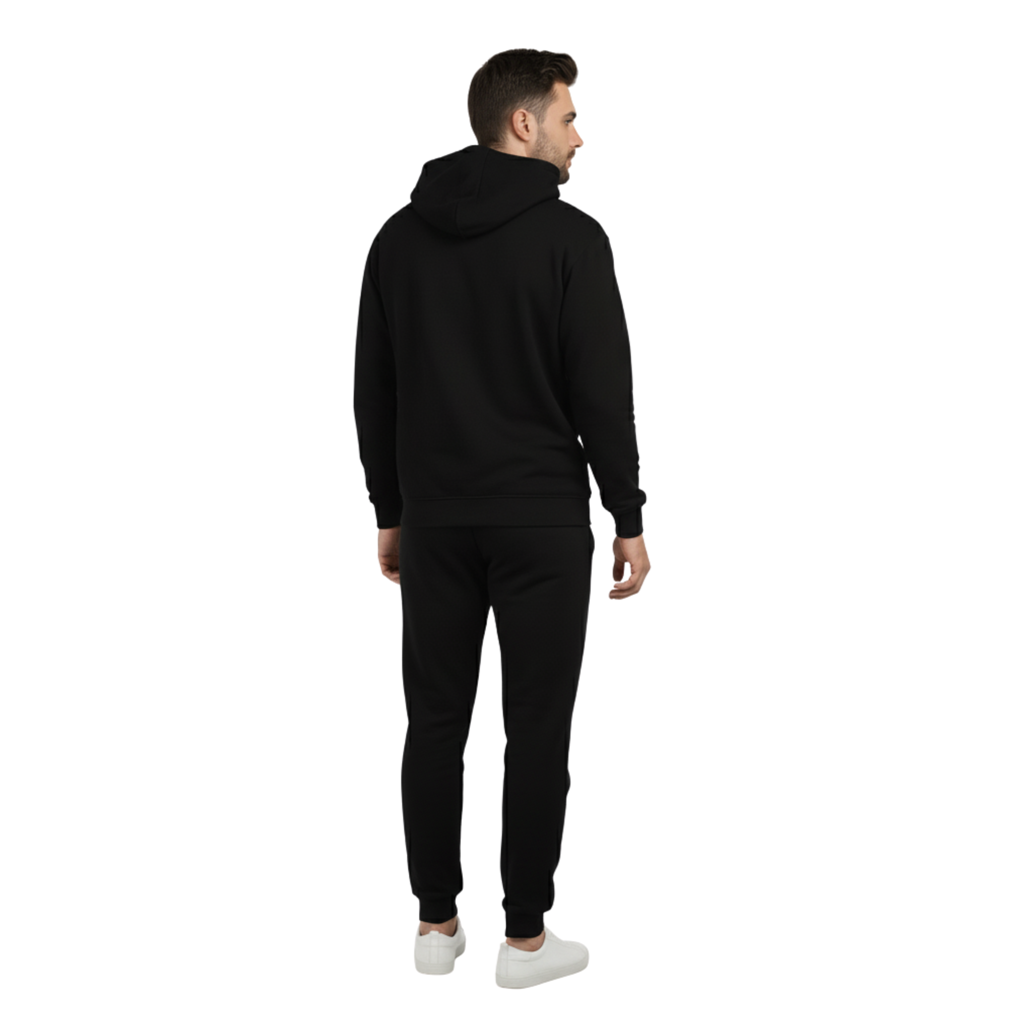 Venture Black Eagle Graphic Hoodie & Joggers Set