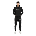 Ultimate Comfort "MAGPIE ROBINS" Black Tracksuit - Hoodie & Joggers