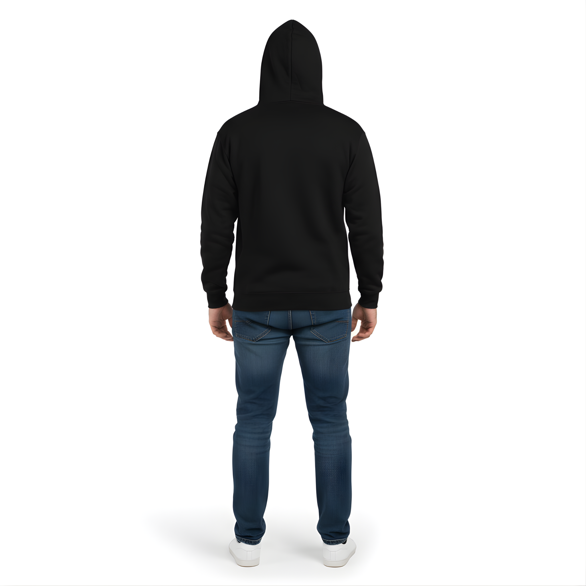 The "Venture" Black Hoodie | Free Spirit Eagle Graphic