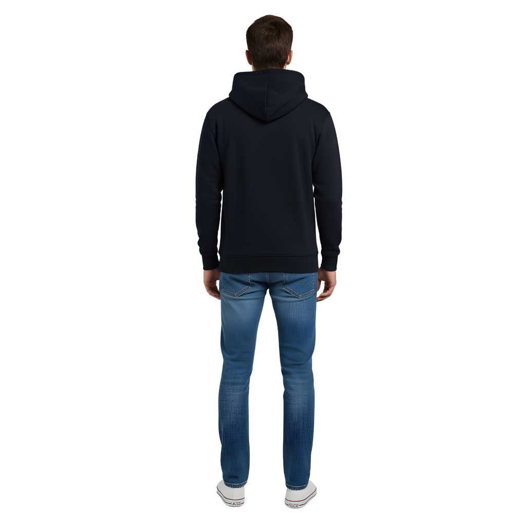 United Kingdom Skyline Hoodie - Navy Blue Pullover Sweatshirt