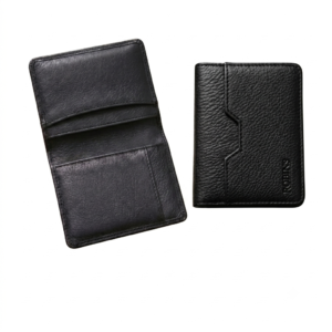 RFID Leather Card Holder - Chocolate
